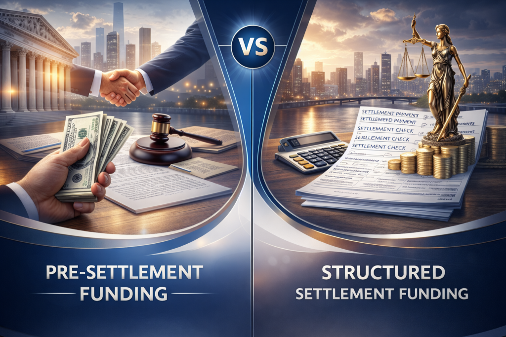 Pre-Settlement vs Structured Settlement Funding
