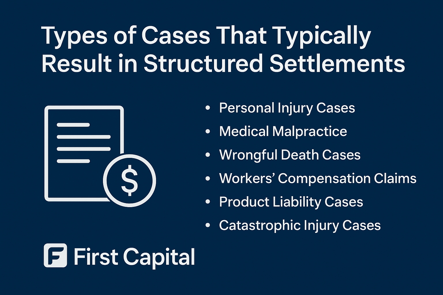 Structured Settlement Case Types