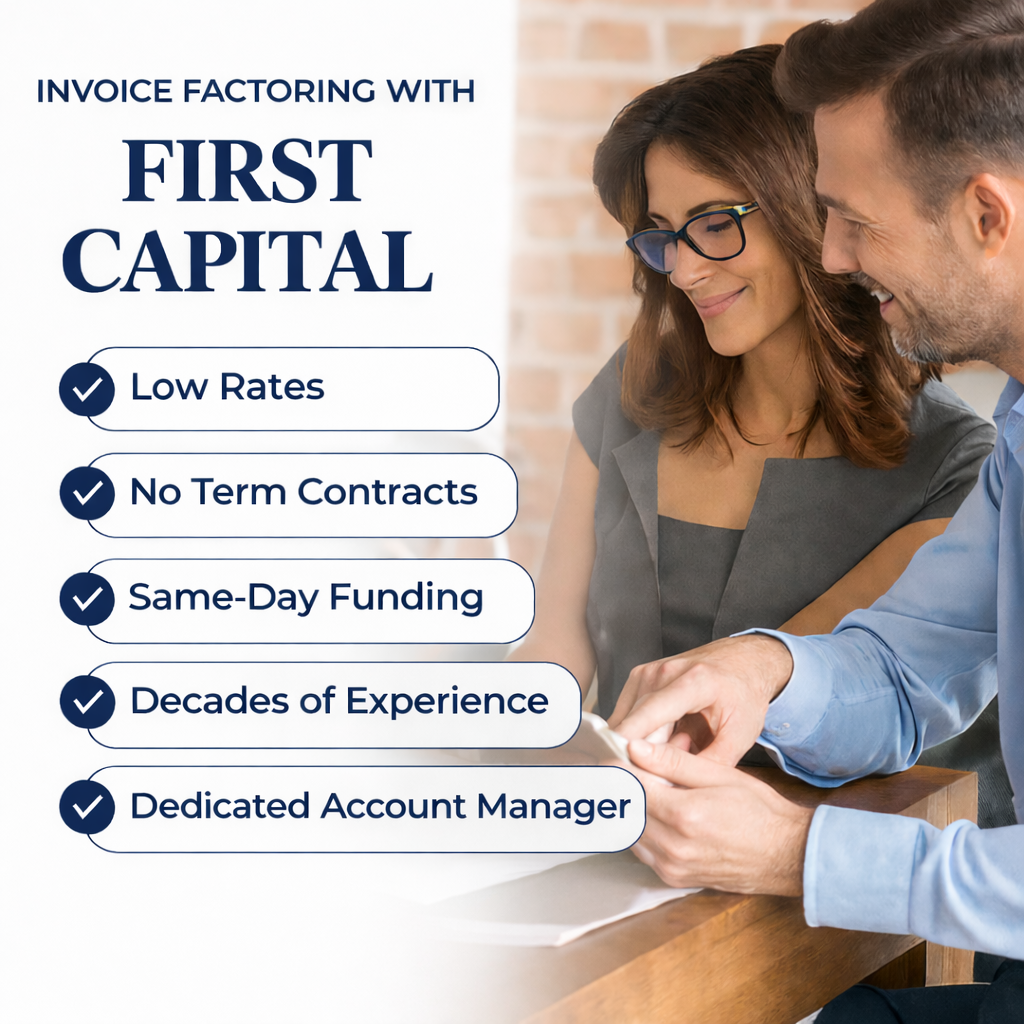 First Capital Invoice Factoring Benefits, Apply Now